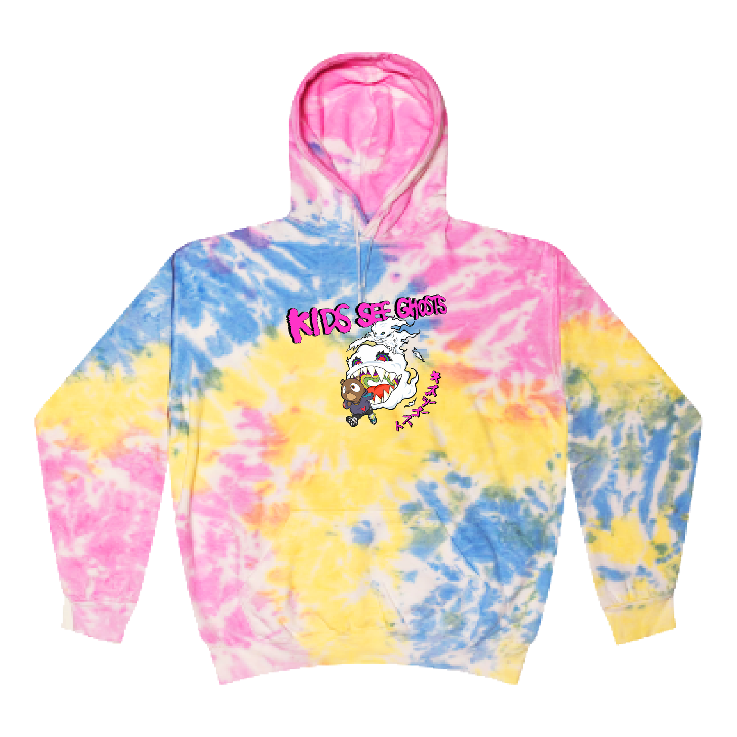 "KSGEMB" 10oz Heavy Embroidered Tiedye Hoodie