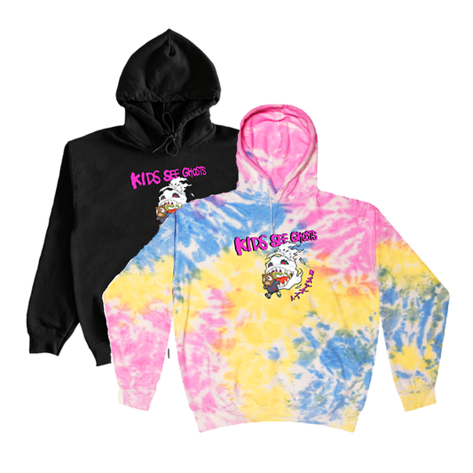 "KSGEMB" 10oz Heavy Embroidered Tiedye Hoodie