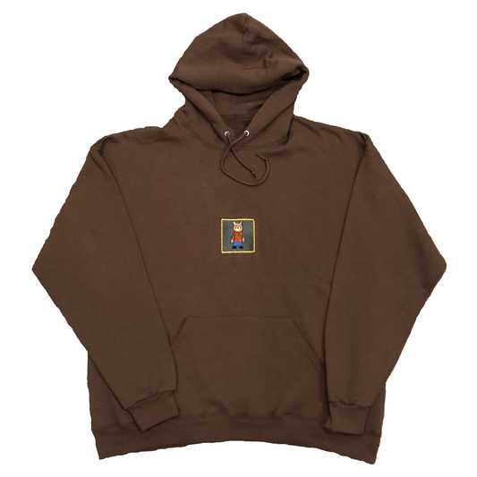 "LATEBEAR" MENS HEAVYWEIGHT HOODIE