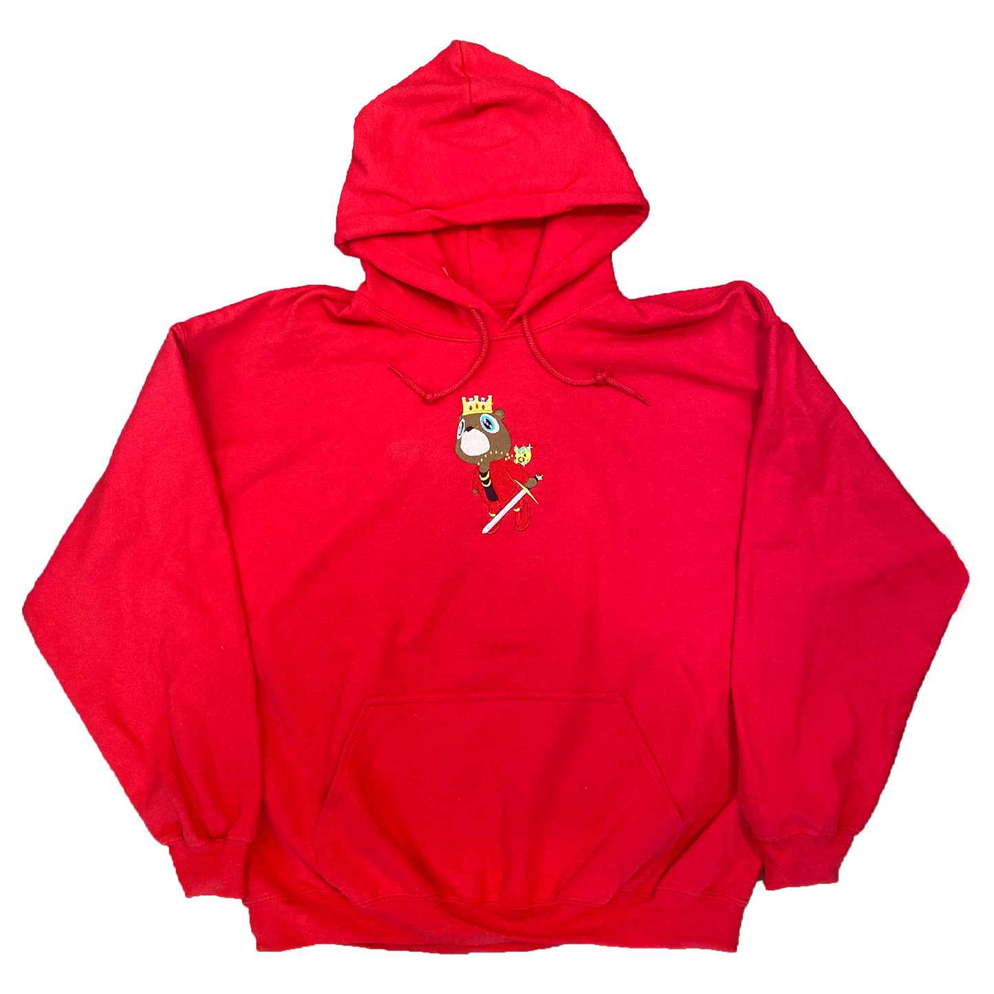 “POWERBEAR” MENS 9oz HEAVYWEIGHT EMBROIDERED HOODIE